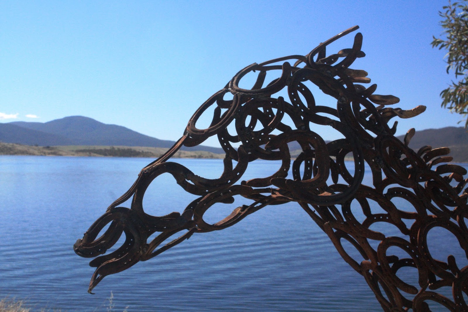 My week in pictures Jindabyne Lake Light Sculptures