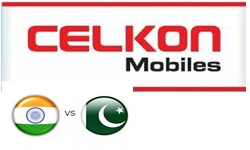 Co-presenter Celkon for India and Pakistan Cricket Series