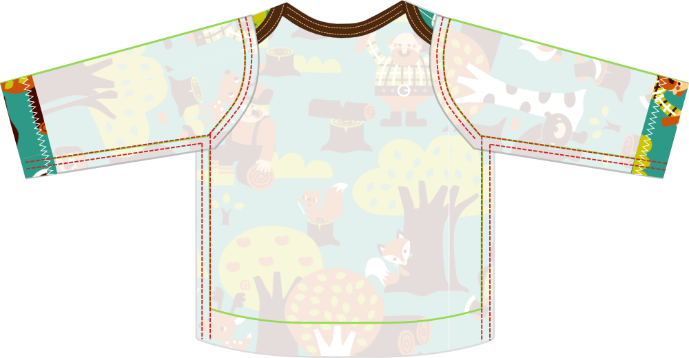 patron t shirt manche longue