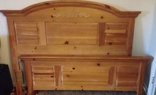 Broyhill Fontana Solid Pine Queen, Broyhill Queen Bed Frame