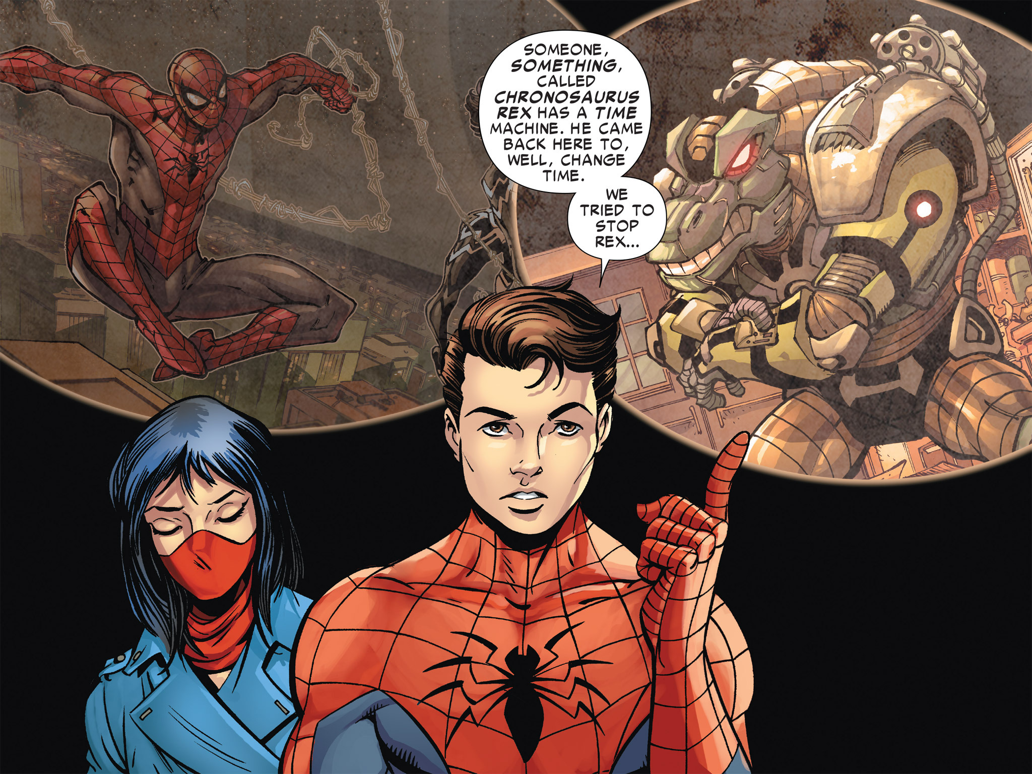 Read online The Amazing Spider-Man & Silk: The Spider(fly) Effect (Infinite Comics) comic -  Issue #3 - 11