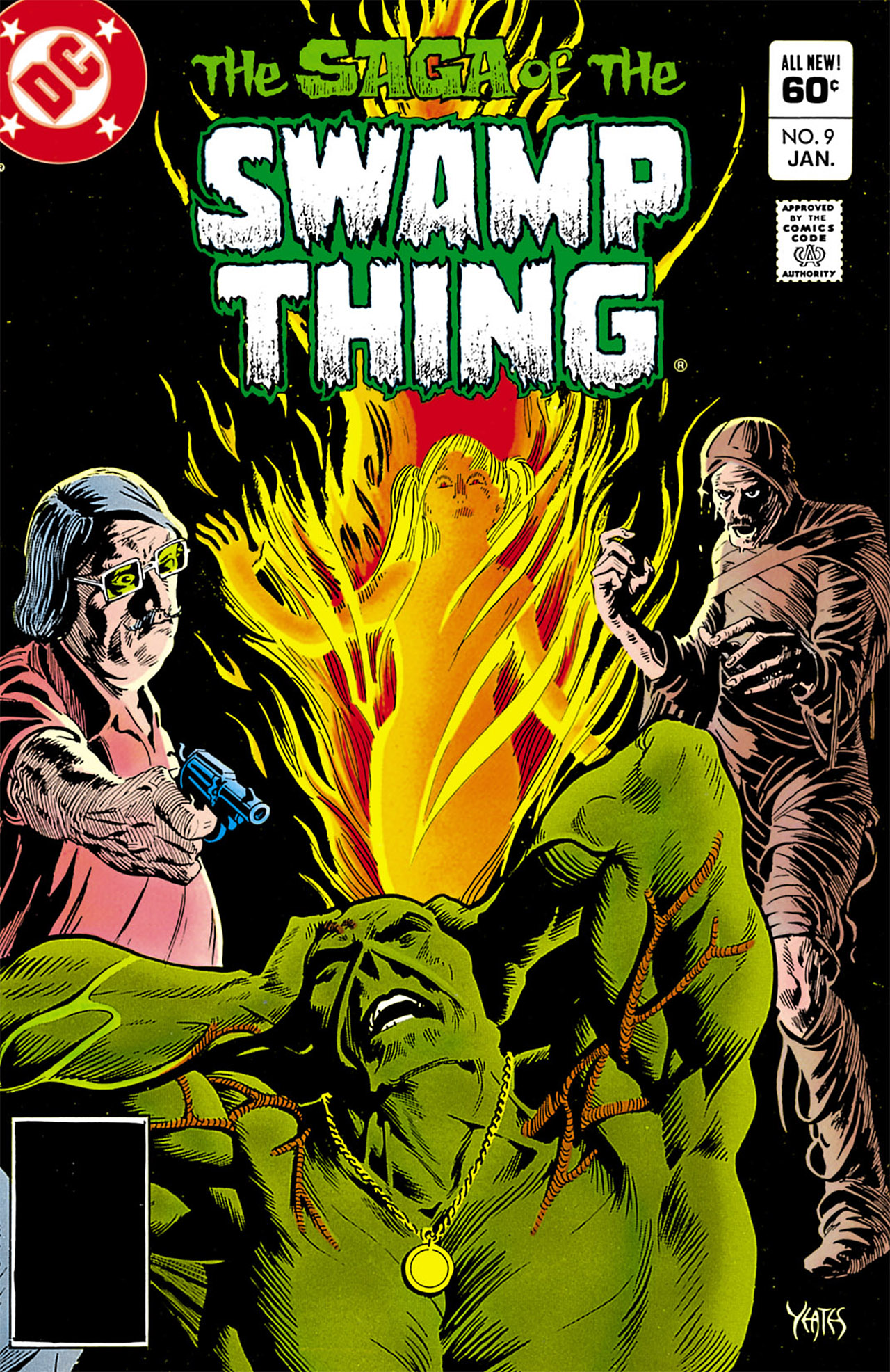 Read online Swamp Thing (1982) comic -  Issue #9 - 1