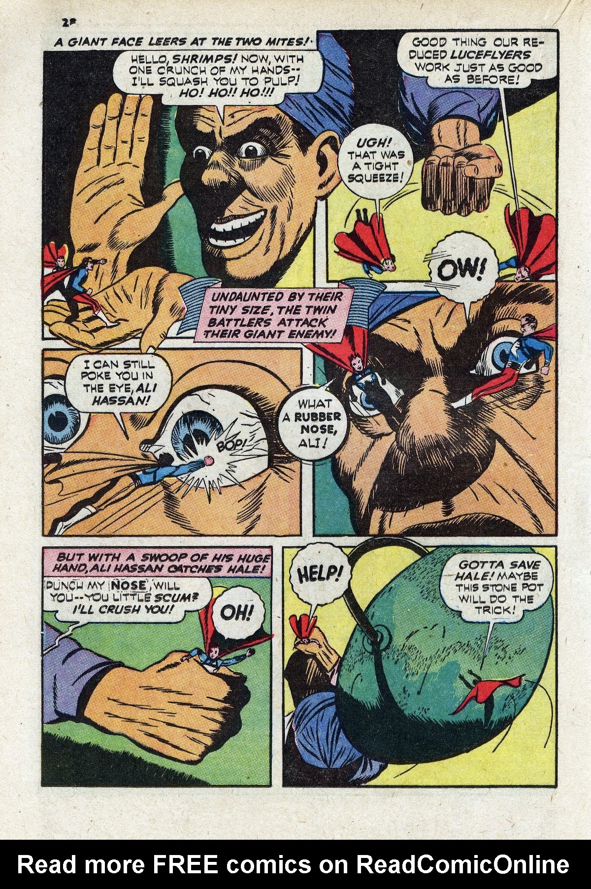 Read online Captain Battle Comics comic -  Issue #2 - 31
