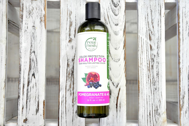 szampon do włosów petal fresh color protection shampoo fot lasting color granat i jagody acai