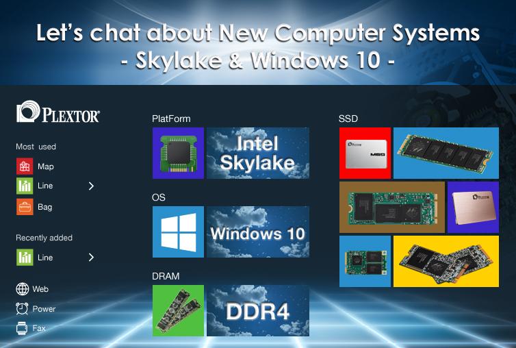 Plextor SSD, Skylake and Windows 10