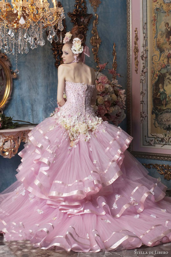 Devilinspired Rococo Clothing: Elegant Rococo-style Palace Wedding Dresses