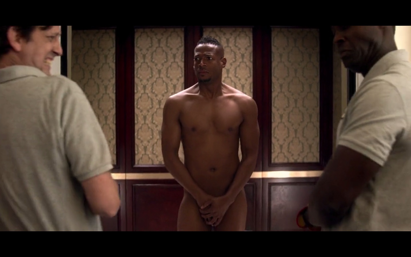 EvilTwin's Male Film & TV Screencaps 2: Naked - Marlon Wayans.