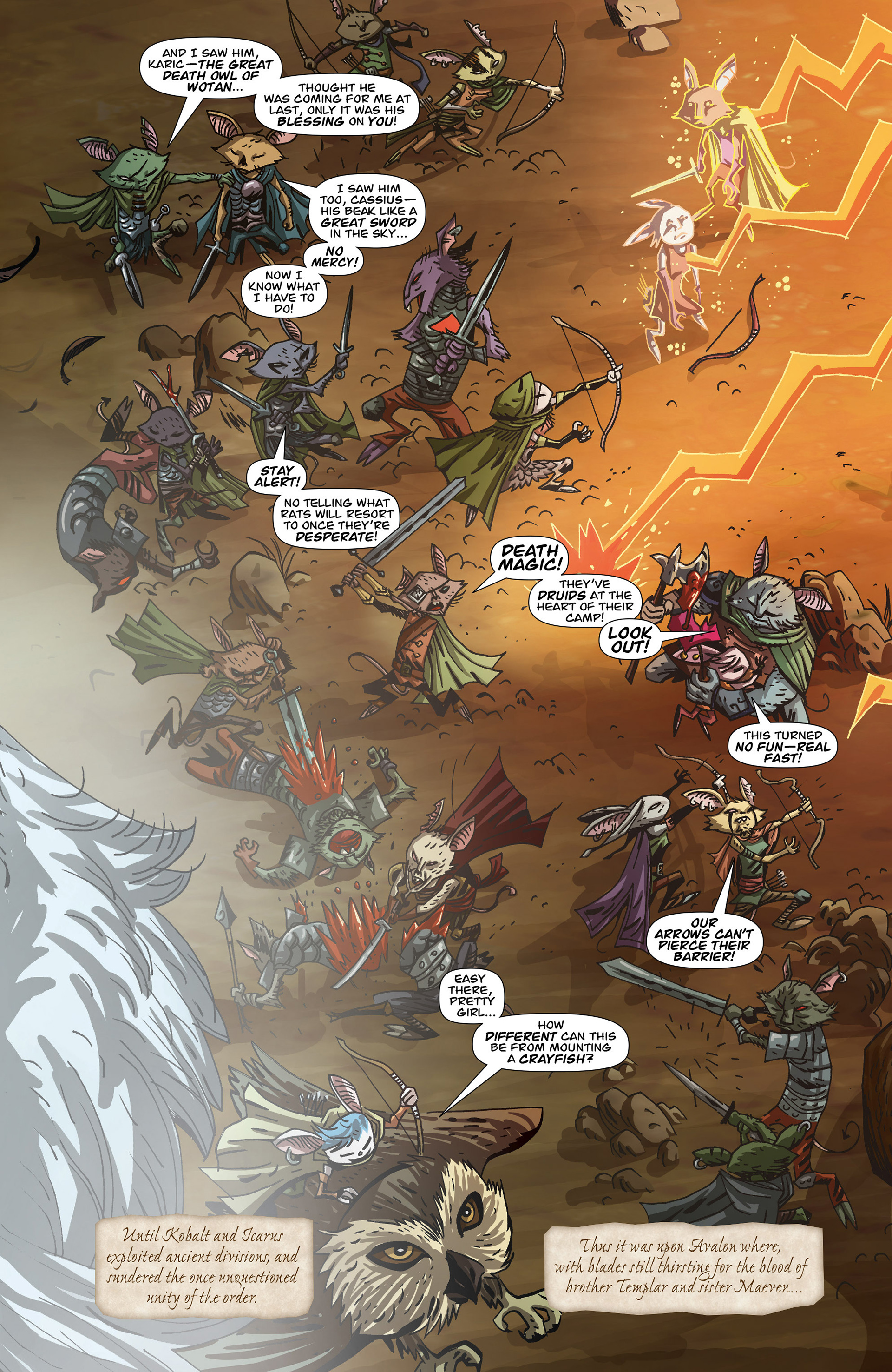 Read online The Mice Templar Volume 4: Legend comic -  Issue #12 - 12