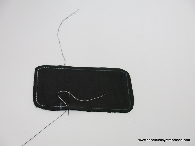 como coser una funda para móvil