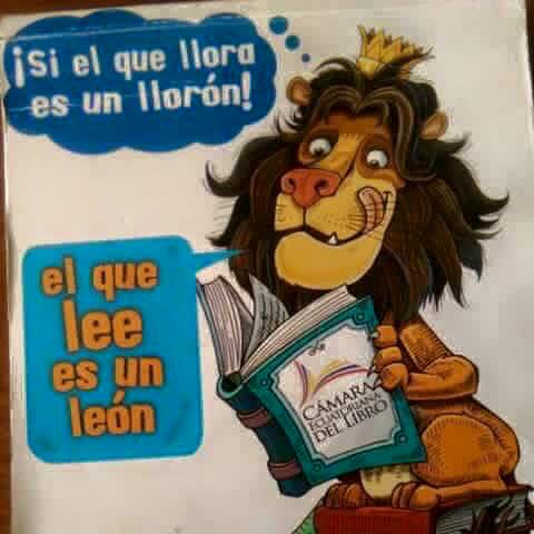 Si o que chora é un choron, o que lee é un...LEÓN!!