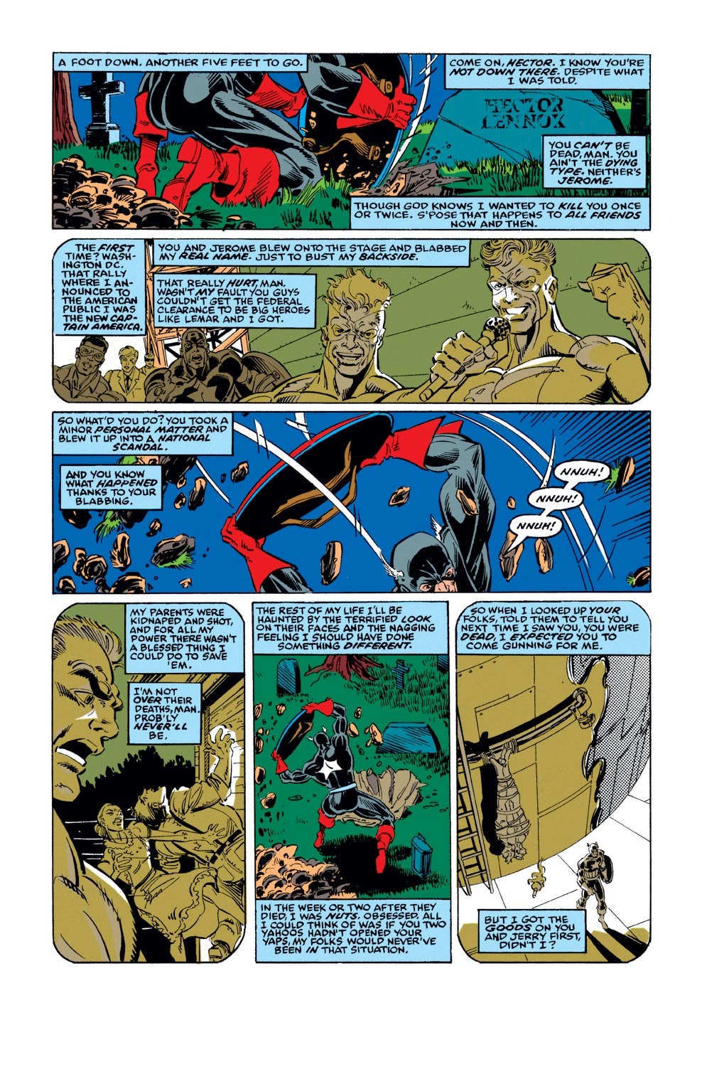 Read online Captain America (1968) comic -  Issue #383 - 38