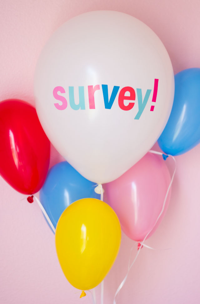 It's Design Improvised's first annual reader survey and I'd love to hear from you!