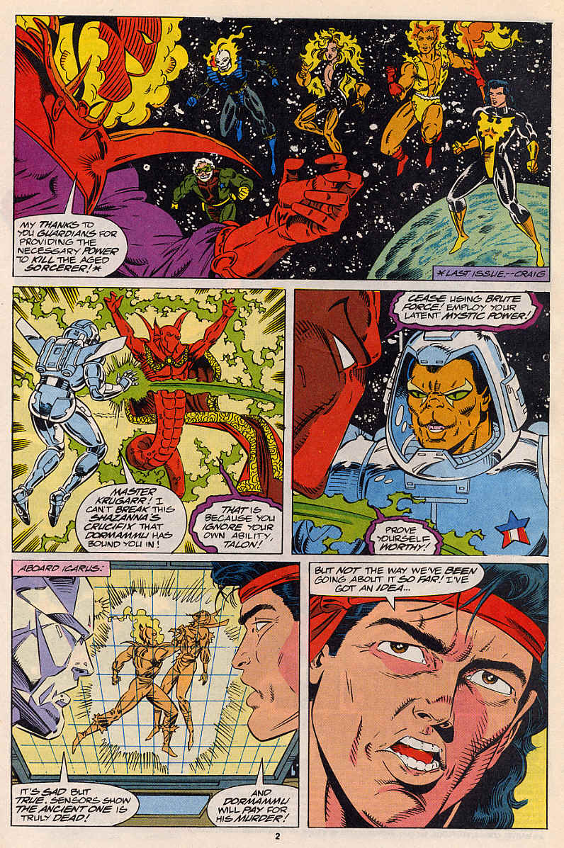 Read online Guardians of the Galaxy (1990) comic -  Issue #37 - 3