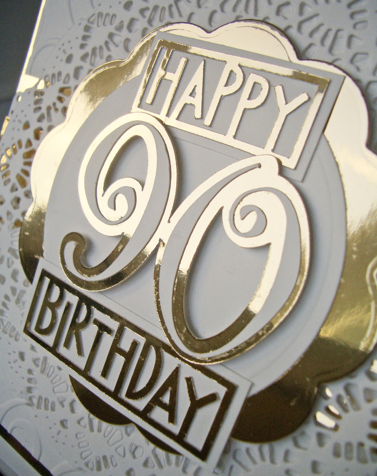 90th Birthday Card Printable Free