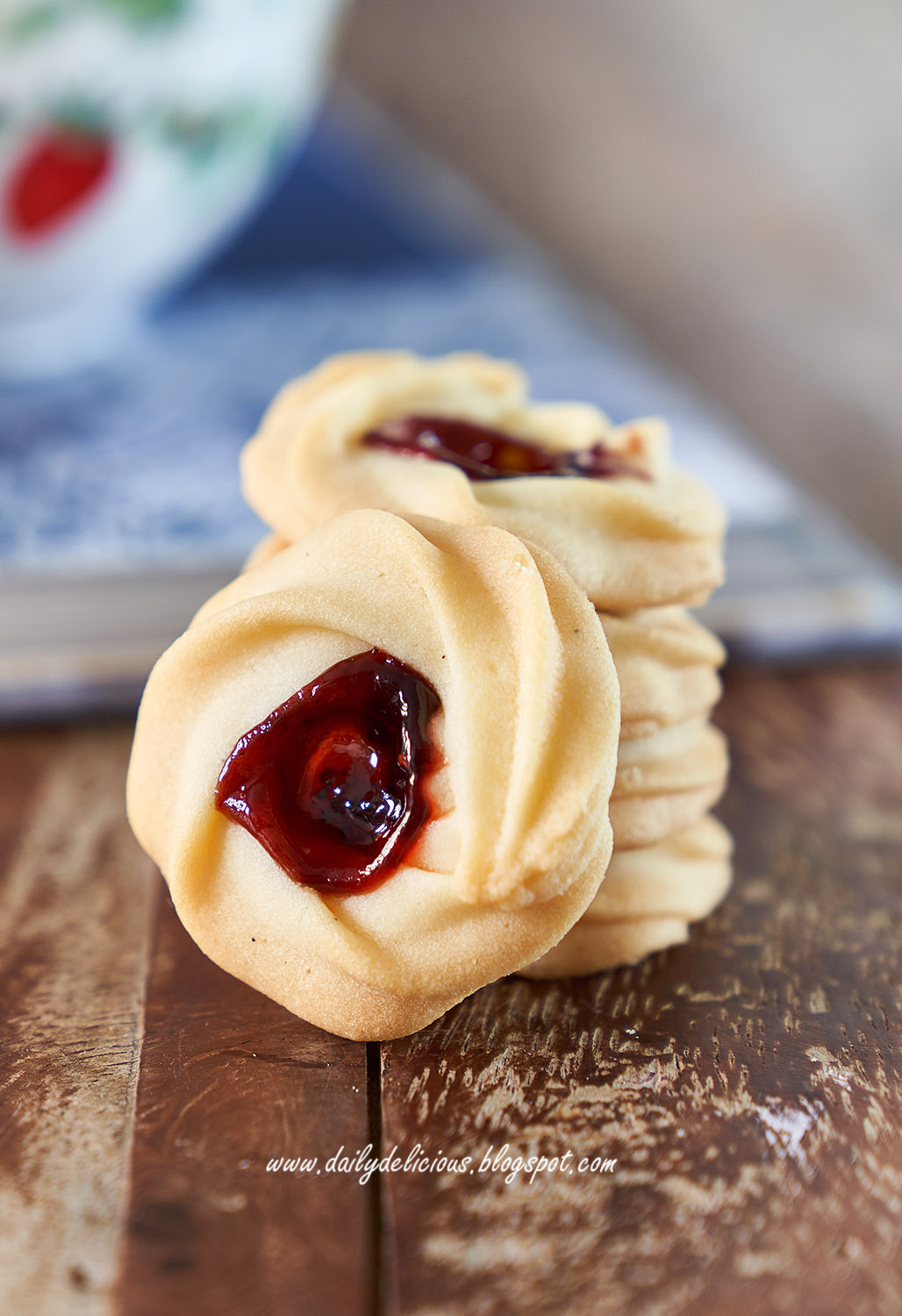 dailydelicious Jam Cookies Old time sweet