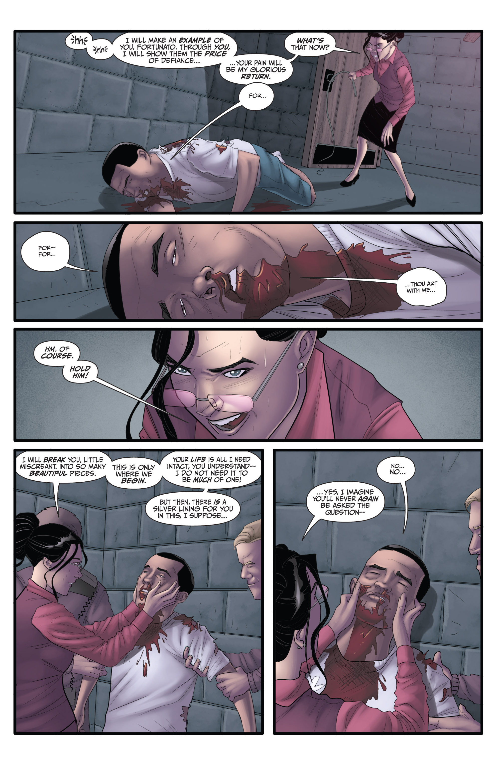 Read online Morning Glories comic -  Issue #35 - 17