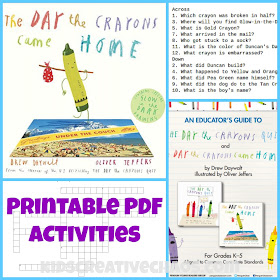 The Day the Crayons Came Home PDF Activities: Book Review
