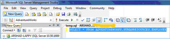 Dot Net References: Shortcut Key in SQL Server Management Studio