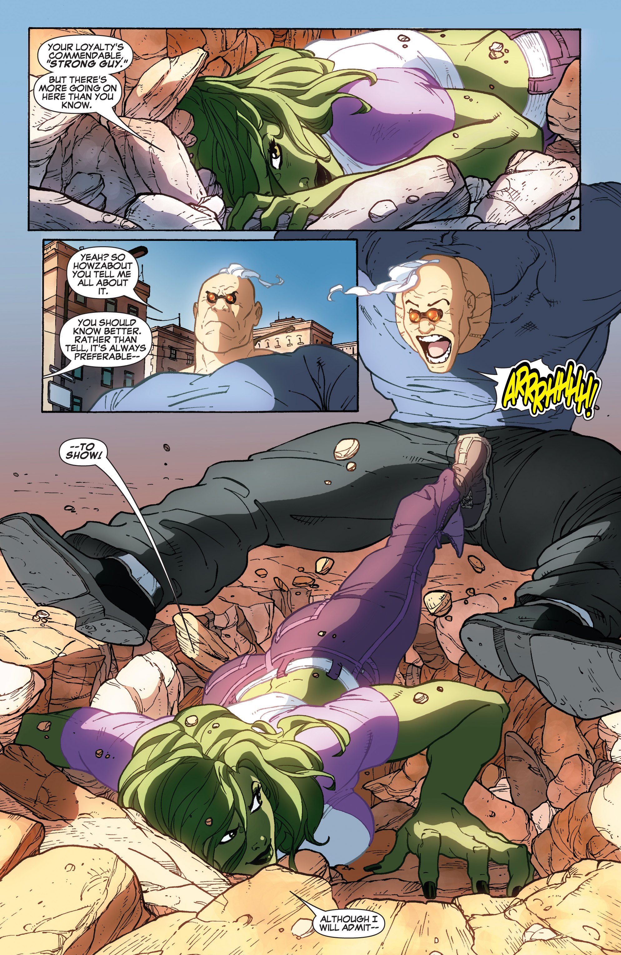 Read online She-Hulk (2005) comic -  Issue #31 - 14