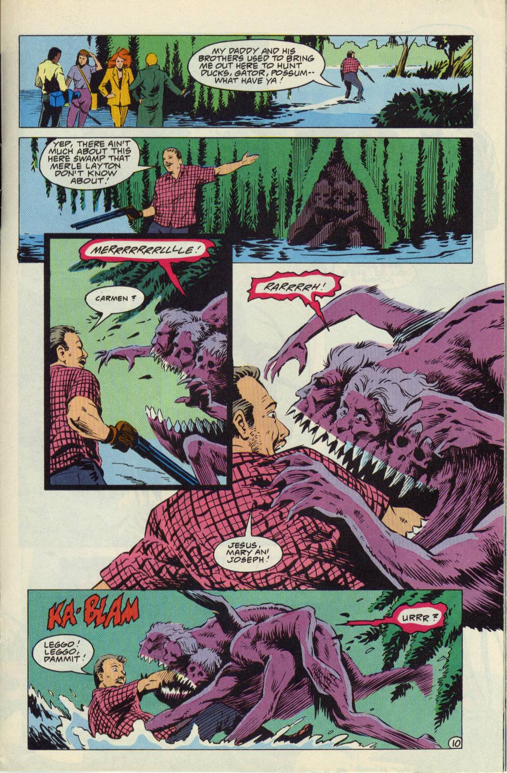 Swamp Thing (1982) Issue #113 #121 - English 11