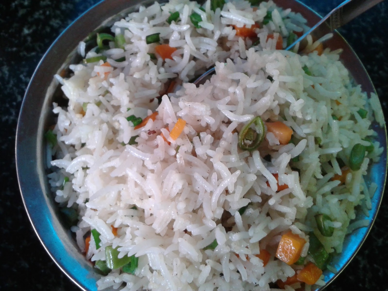 For Food Lovers lunchrecipe.blogspot.in How to make Assorted Vegetable Rice Assorted