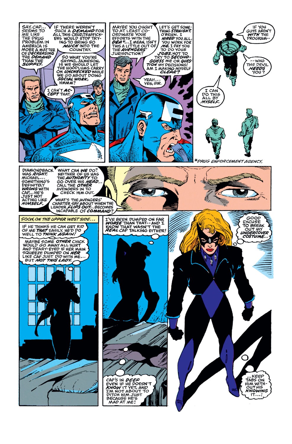Read online Captain America (1968) comic -  Issue #374 - 12
