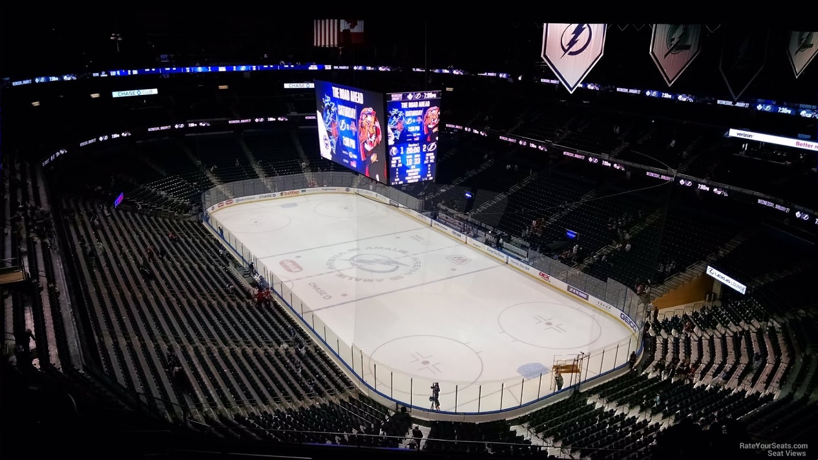 Amalie Arena Detailed Seating Chart