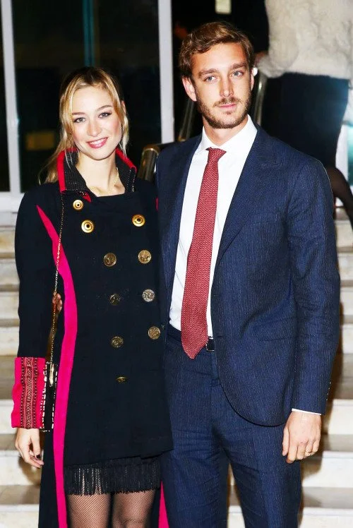 Pierre Casiraghi and his wife Beatrice Casiraghi