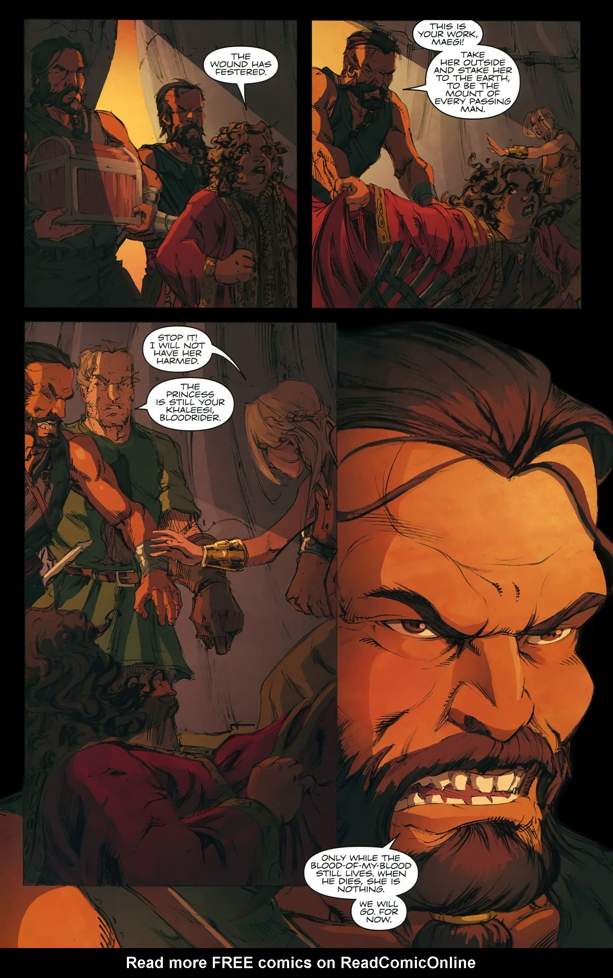 Read online A Game Of Thrones comic -  Issue #22 - 22