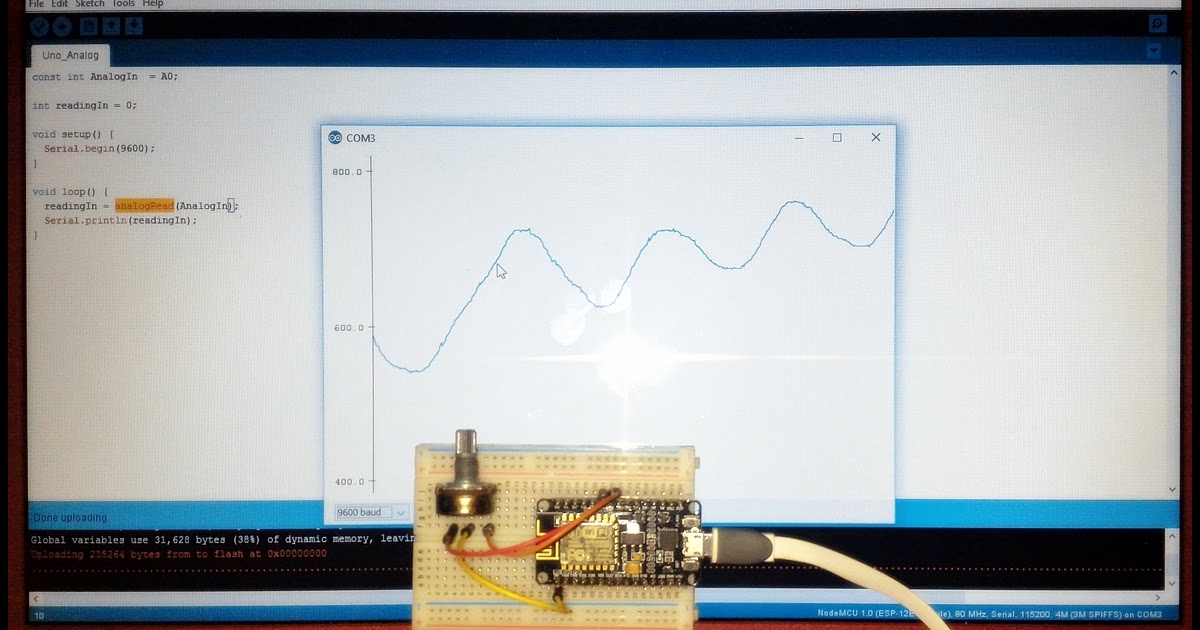Arduino read analog input - advertisingshery