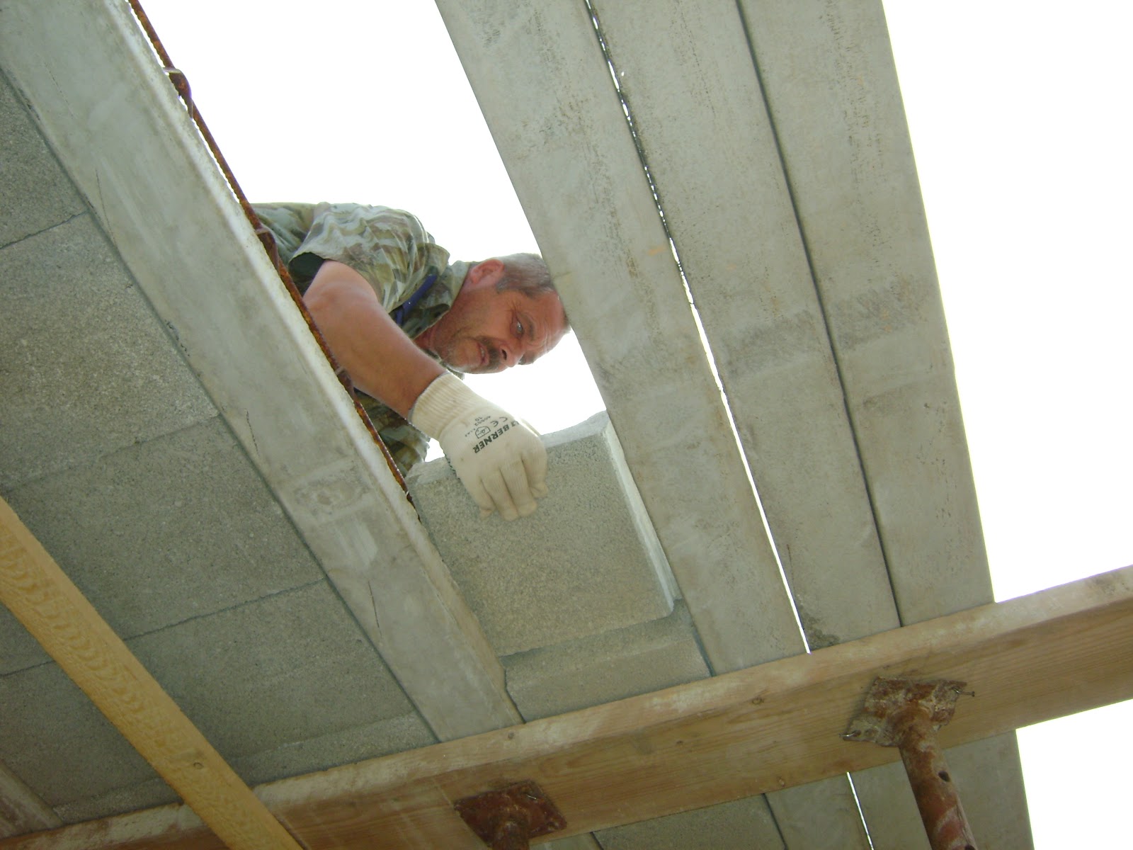 Unser Haus entsteht: Betondecke