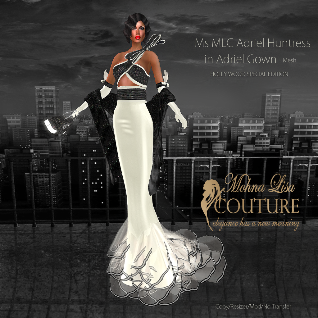 Mohna Lisa Couture: Mohna Lisa Couture -Ms MLC Adriel Huntress gowns