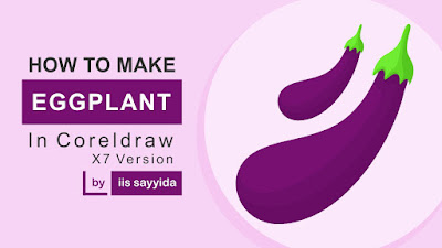 How To Draw Eggplant In Coreldraw X7