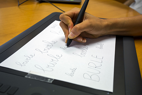 dislessia: Il tablet viene utilizzato per registrare la scrittura