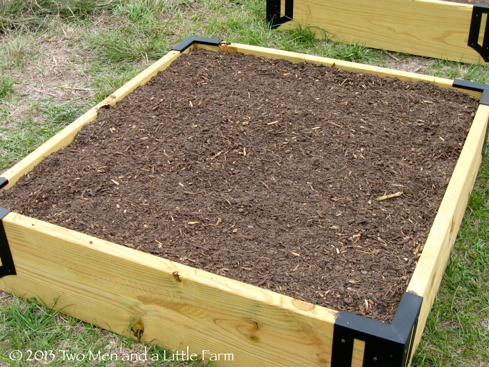 Two Men And A Little Farm RAISED GARDEN BEDS STEP THREE