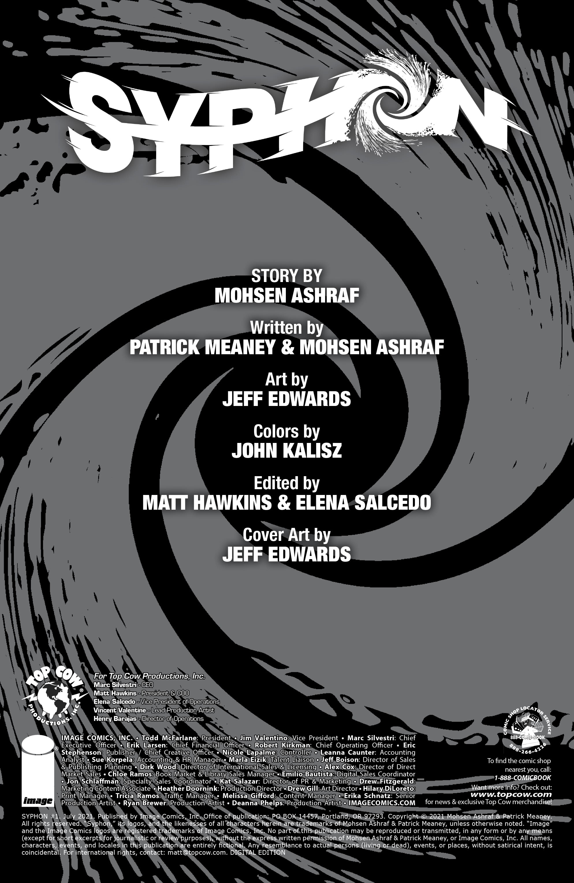 Read online Syphon (2021) comic -  Issue #1 - 2