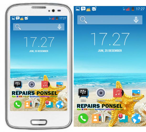 Cara Screenshot Advan S5F