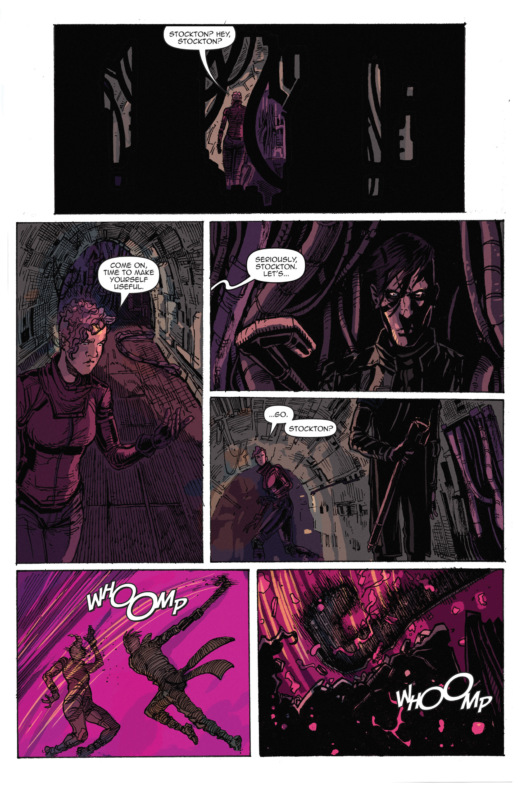 Read online Roche Limit: Clandestiny comic -  Issue #3 - 17