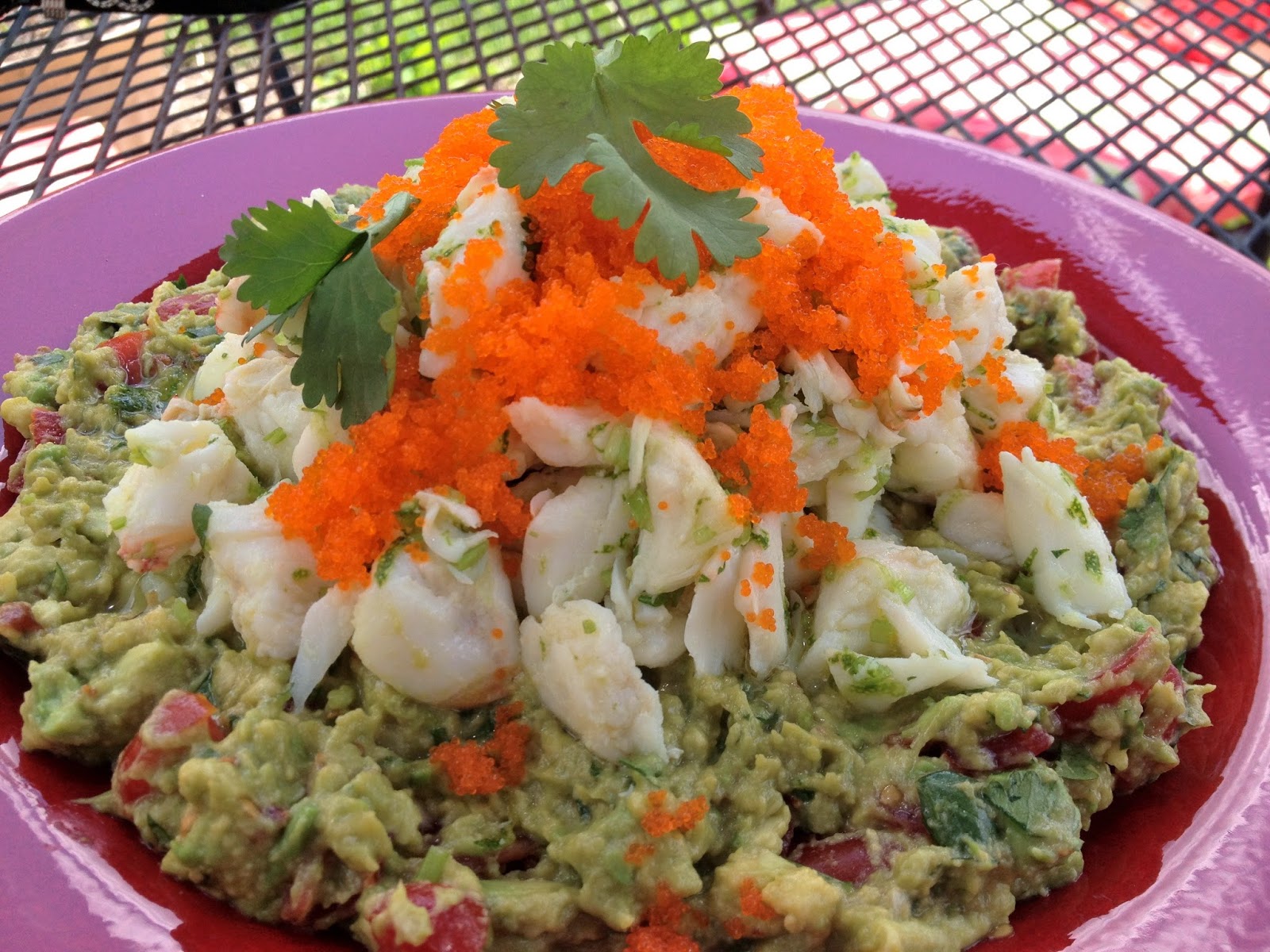 Forks in Our Road Crab Guacamole