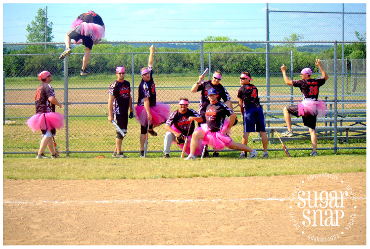 Snapped Tutus for Babbaloos! Softball