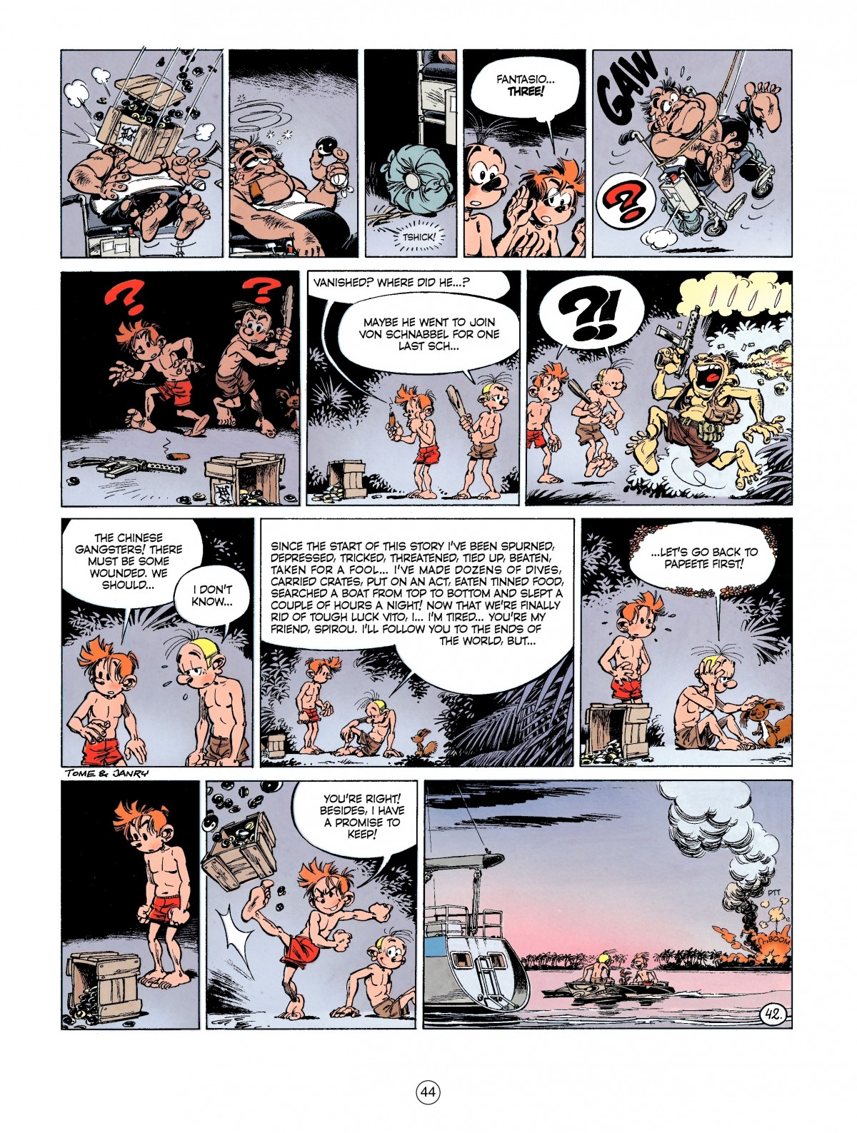 Read online Spirou & Fantasio (2009) comic -  Issue #8 - 44