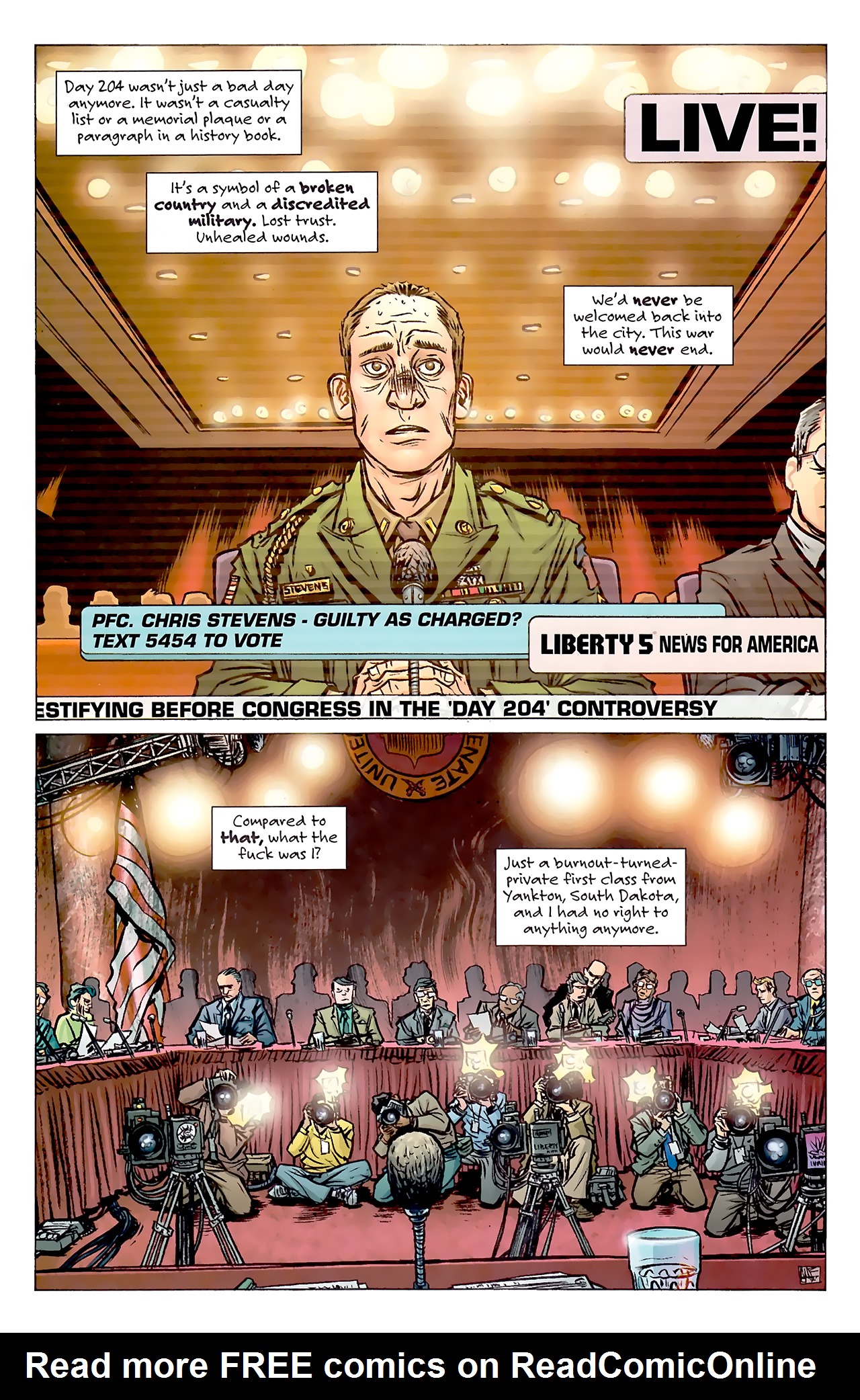 Read online DMZ (2006) comic -  Issue #19 - 7