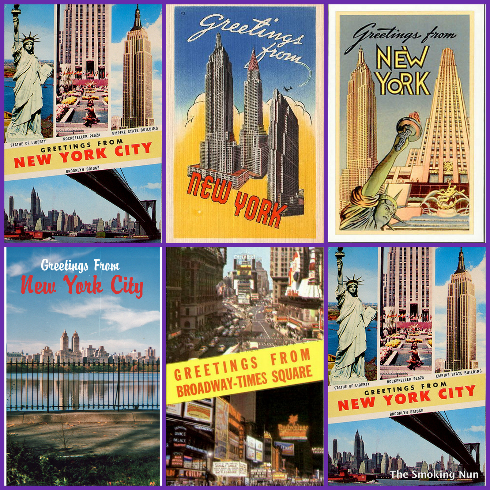 NYC Vintage: NYC Vintage Image Of The Day: Greetings From New York!