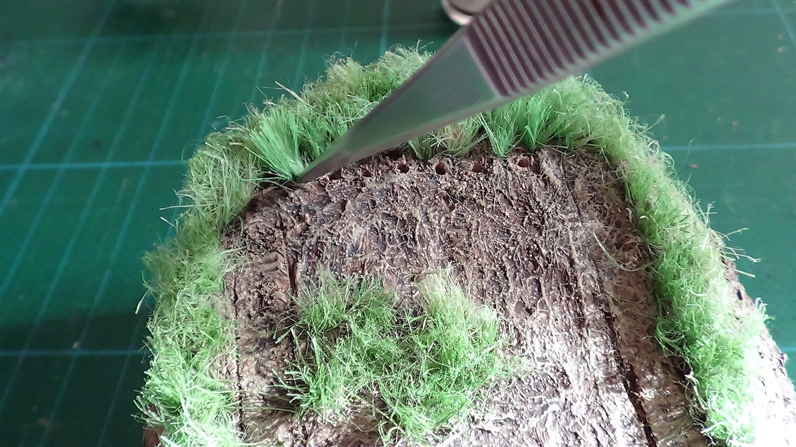Como Fazer Grama Para Maquete Com Areia