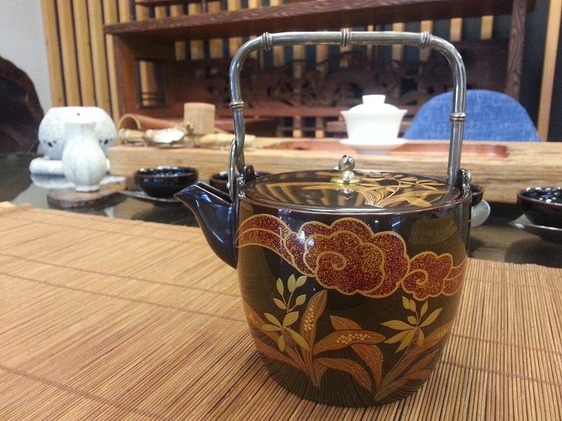 瑞壽:藝術銀壺工藝專家: 日本蒔繪酒器~姚子