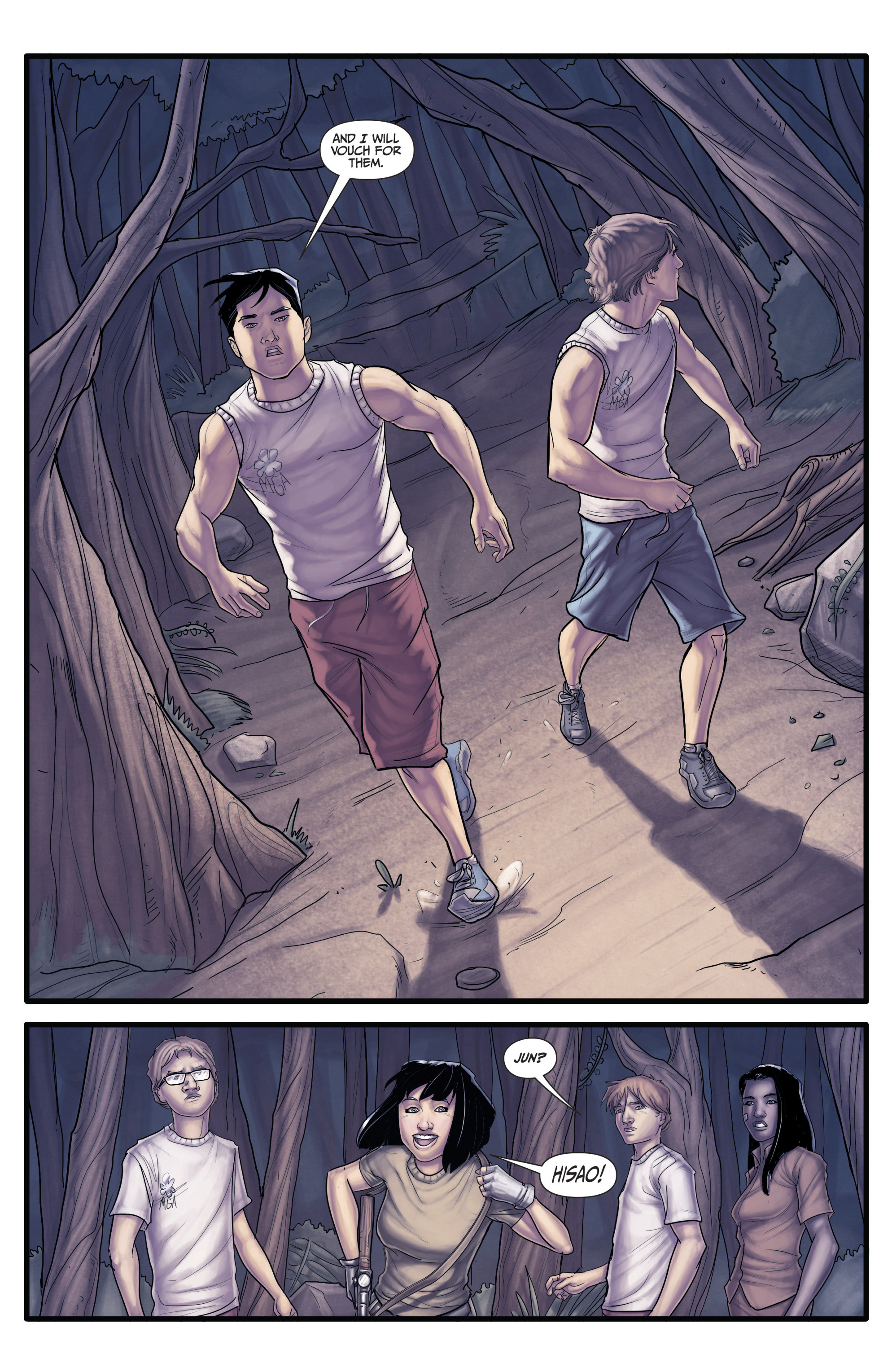 Read online Morning Glories comic -  Issue #21 - 16