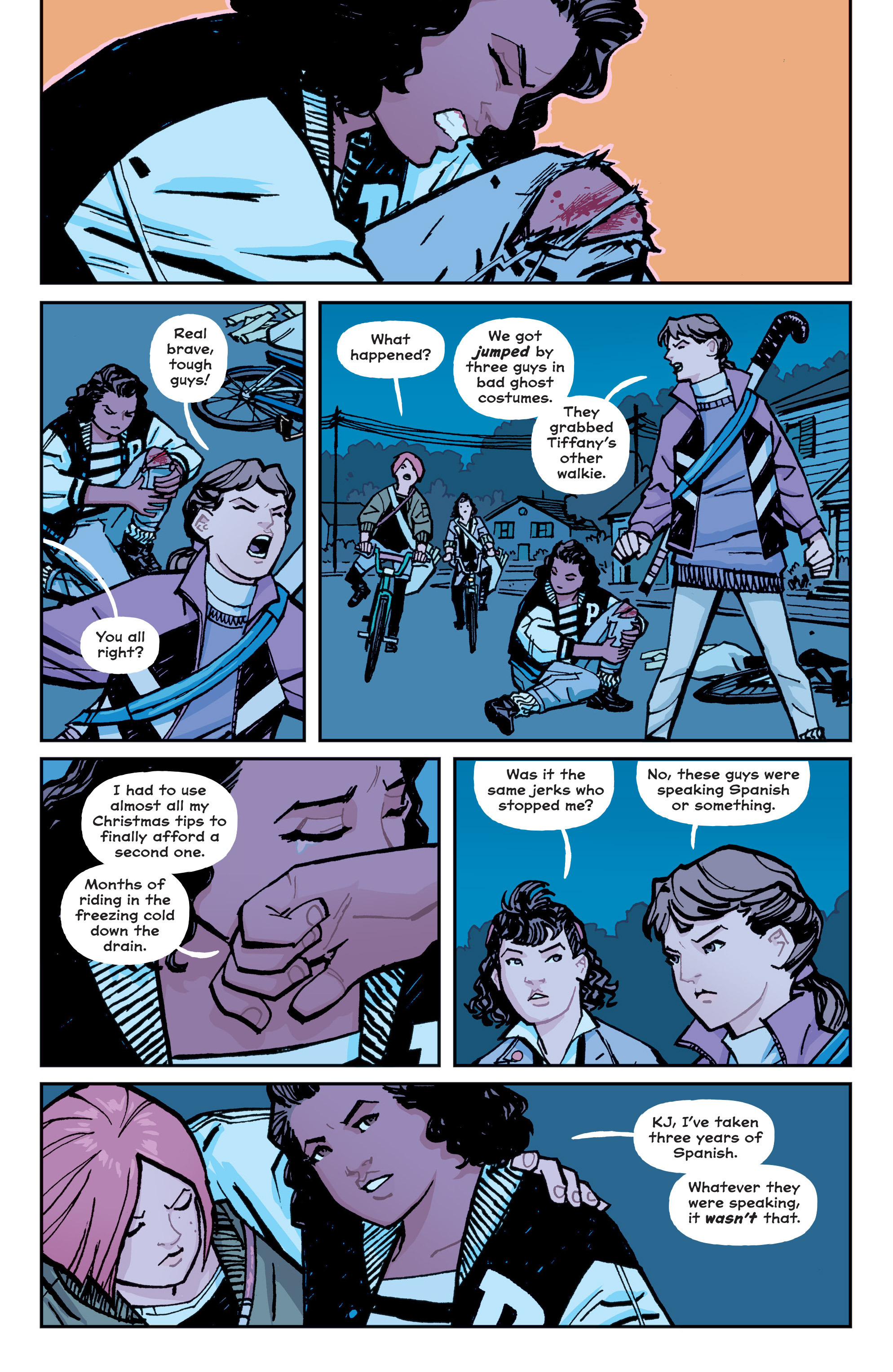 Read online Paper Girls comic -  Issue #1 - 24