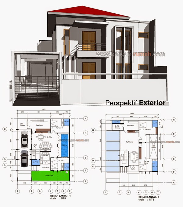 Desain Rumah Minimalis 2 Lantai Di Hook - Gambar Foto Desain Rumah
