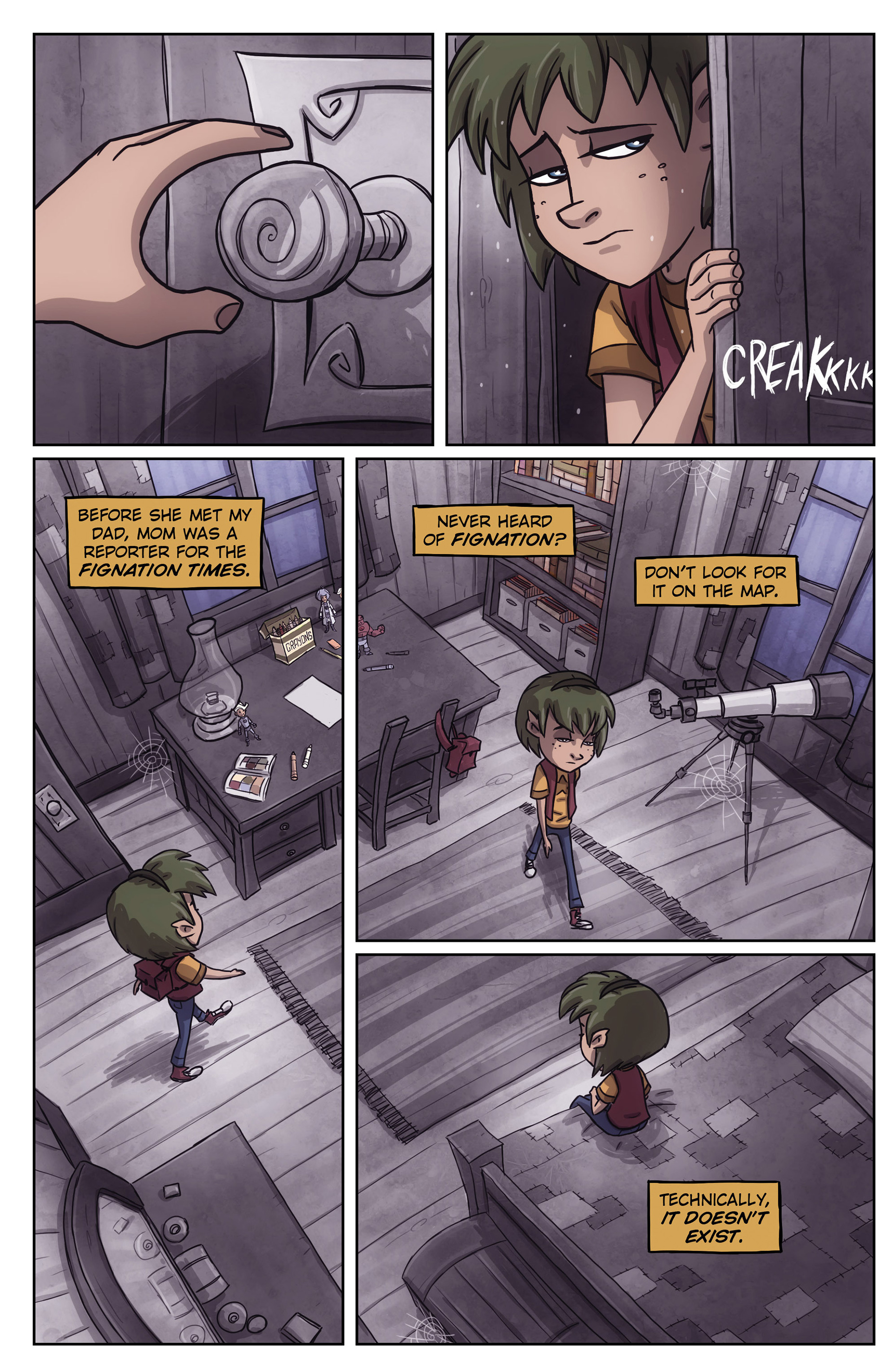 Read online Oddly Normal (2014) comic -  Issue #1 - 13