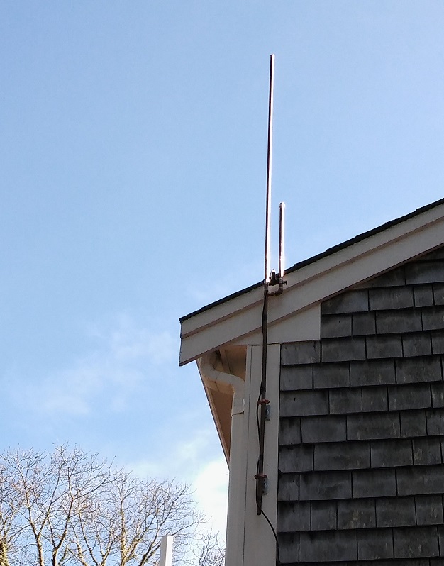 My Virtual Life JPole on the house, base station set up